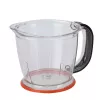 Elektrinė citrusinių vaisių spaustuvė JATA JEEX1422 1,2 l 40 W juoda, raudona, skaidri