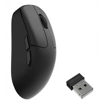 Keychron M2 pelė universali dešiniarankiams RF belaidė + Bluetooth + USB Type-C
