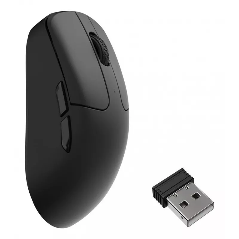 Keychron M2 pelė universali dešiniarankiams RF belaidė + Bluetooth + USB Type-C