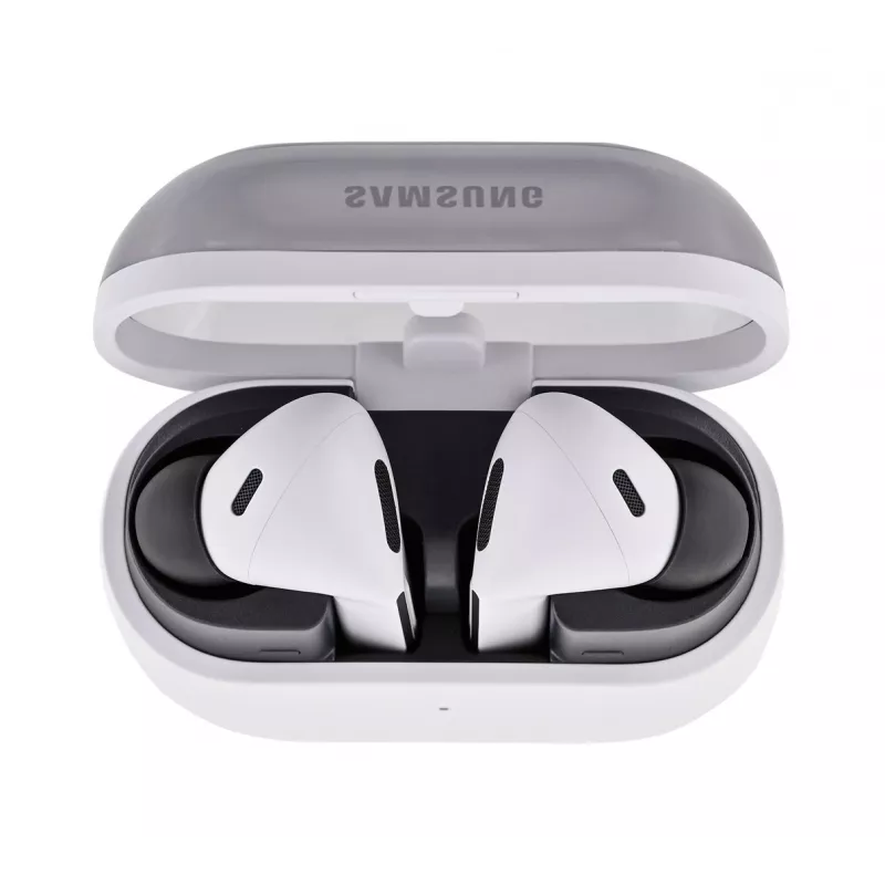 Belaidės stereo ausinės Samsung Galaxy SM-R420NZAAEUE — Į ausį įdedamos TWS, Bluetooth 5.4, IP54, ANC, 6 mikrofonai, 515 mAh dėklas