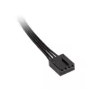 Ventiliatoriaus PWM skirstytuvo kabelis Kolink 1-į-3, 4 kontaktų PWM, 0,35 m