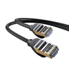 Baseus Ethernet RJ45, 10Gbps, 1m tinklo laidas (juodas)