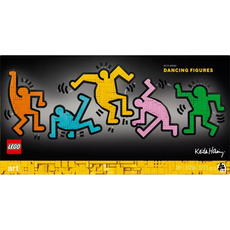 LEGO ART 31216 Keith Haring - Šokančios figūros