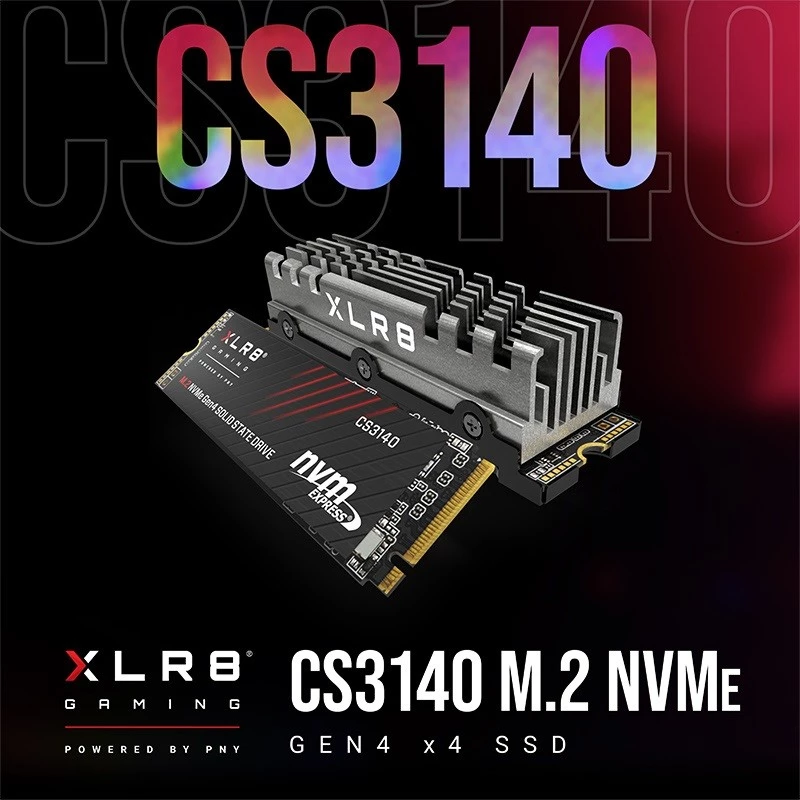 SSD PNY 2 TB M.2 PCI Express 4.0 NVMe XLR8 CS3140