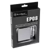 SidabrinėStone SST-EP08C - USB 3.1 Type-C adapteris į HDMI / USB Type-C / USB Type-A - sidabrinis
