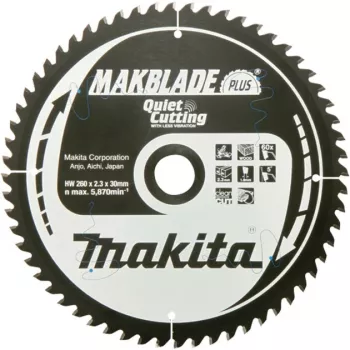 Diskinis pjūklo diskas B-32524 MAKBLADE Plus, Ø 260 mm, 60 dantų, skylė 30 mm, skirtas kampiniams ir skersiniams pjūklams
