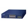 Valdomas komutatorius PLANET GS-2210-8P2S 8 prievadų Gigabit Ethernet 802.3at
