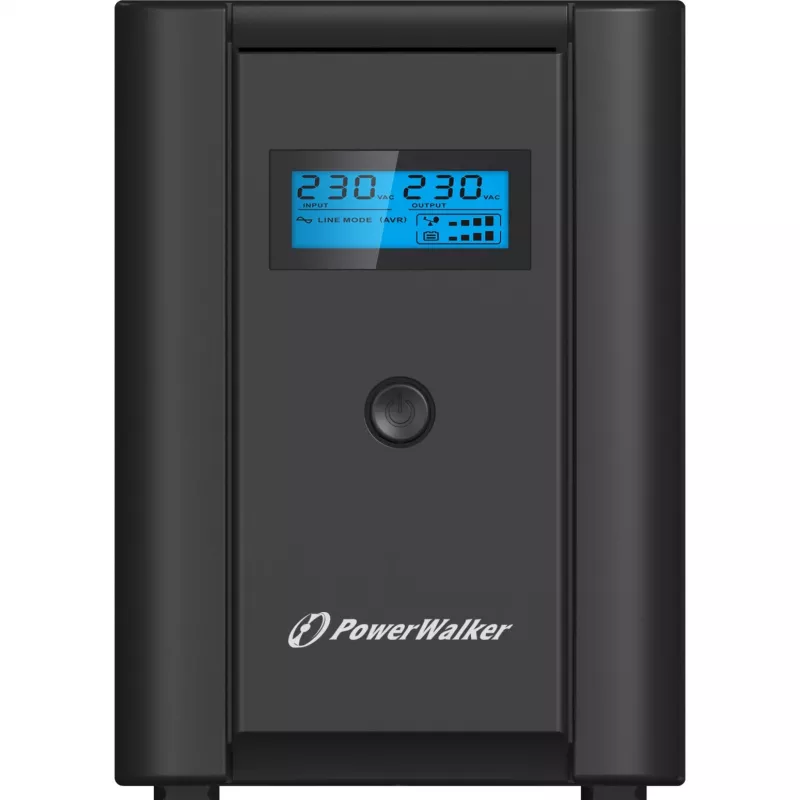 PowerWalker VI 2200 SHL Schuko nepertraukiamo maitinimo šaltinis (UPS) Line-Interactive 2,2 kVA 1200 W 4 kintamosios srovės lizdai(-as)