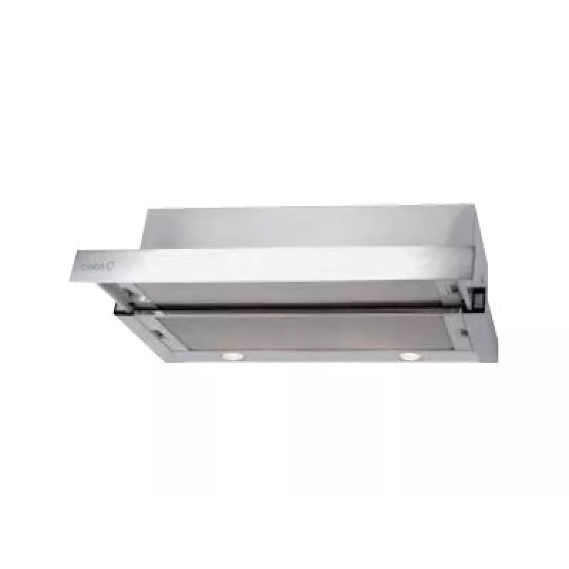 CATA | Gartraukis | TF 2003 Duralum 600 | Energijos efektyvumo klasė C | Ištraukiamas | Plotis 60 cm | 390 m³/val. | Mechaninis valdymas | Nerūdijantis plienas | LED