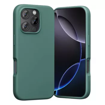 Apsauginis dėklas Vention KUHG0-30, skirtas iPhone 16 Pro su MagSafe suderinamumu — žalias