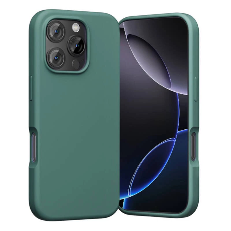 Apsauginis dėklas Vention KUHG0-30, skirtas iPhone 16 Pro su MagSafe suderinamumu — žalias