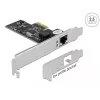 Delock - tinklo adapteris - PCIe 2,1 Low-Profile - 2,5GBase-T (89598)
