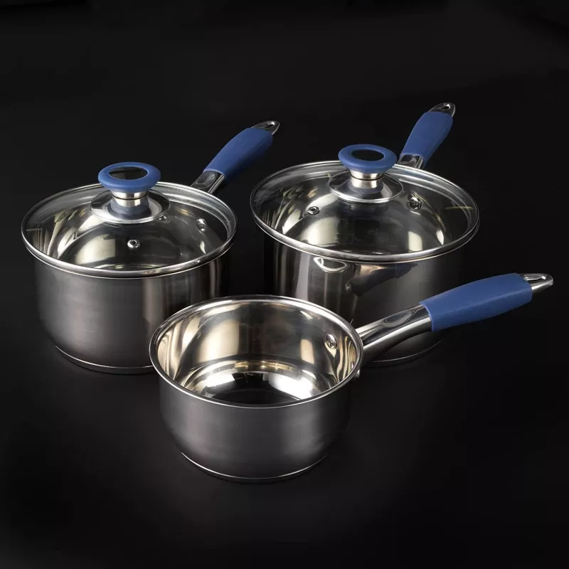 Viryklės indų rinkinys Russell Hobbs RH01178EU 3 dalių, mėlynas