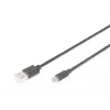 Assmann USB 2.0 jungiamasis laidas. A tipo - mikro B, kištukas-kištukas. 1,0 m. USB 2.0 atitinkantis. UL. juodas (AK-300110-010-S)