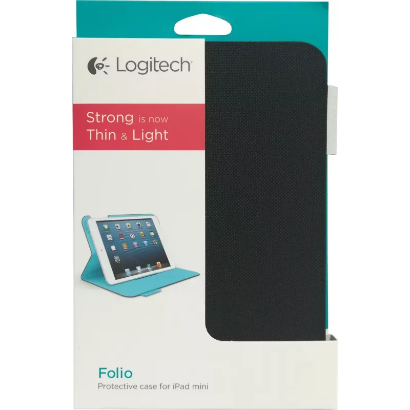 Logitech Folio Protective Case - apsauginis dėklas planšetei - anglies juoda