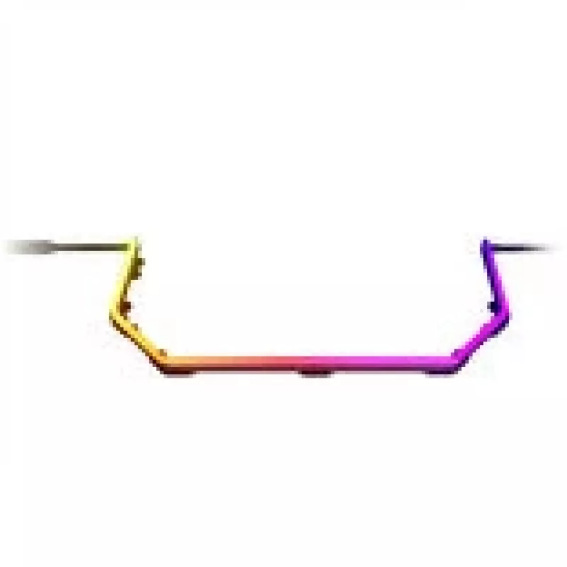 RGB apšvietimo stiprinimo rinkinys HYTE Noodle — Universalus korpusas, juoda, 575×14×5,3 mm
