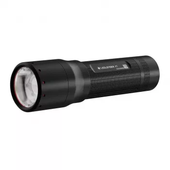 Ledlenser P7 Juoda rankinis žibintuvėlis LED