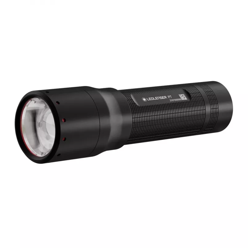 Ledlenser P7 Juoda rankinis žibintuvėlis LED