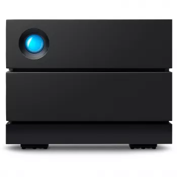 LACIE 2big RAID 16TB USB-C 3.5inch hot swappable IronWolf Pro diskai 7.2rpm 5 metų duomenų atkūrimas įskaičiuotas