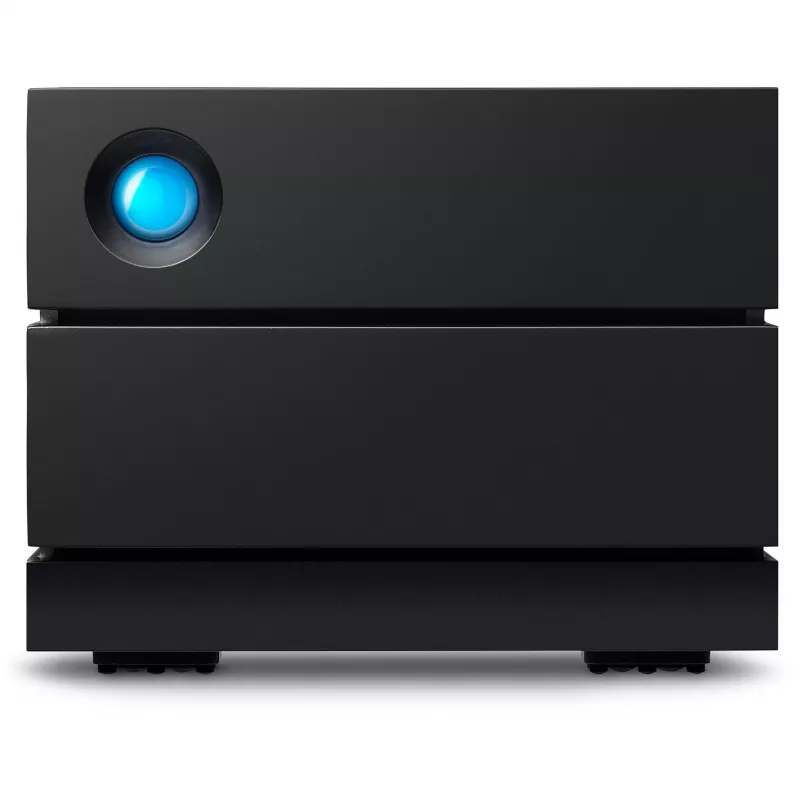 LACIE 2big RAID 16TB USB-C 3.5inch hot swappable IronWolf Pro diskai 7.2rpm 5 metų duomenų atkūrimas įskaičiuotas
