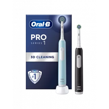 Oral-B PRO1 Duo Pack elektrinis dantų šepetėlis