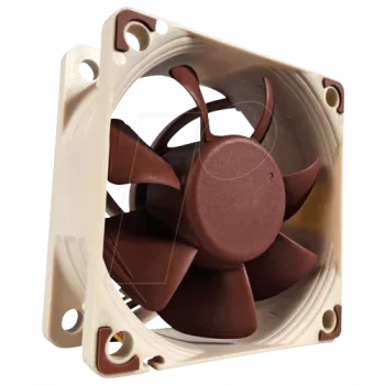 Noctua NF-A6x25 5V PWM 60mm korpusinis ventiliatorius - smėlio/rudos spalvos