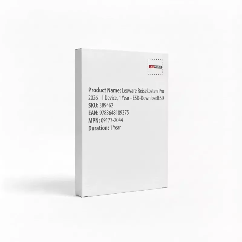 Lexware reisekosten pro 2026 1 licencija (-os) 1 metai (-ų)