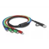 USB laidas DeLOCK 87035 1.2 m USB 2.0 USB A USB C Micro USB-B Lightning