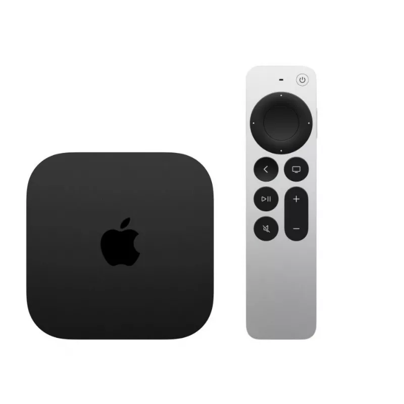 Apple TV 4K Juoda Sidabrinė 128 GB Wi-Fi Ethernet A15 procesorius