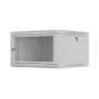 Rack spinta 19 inch 6U 600x600 pilka perforuota