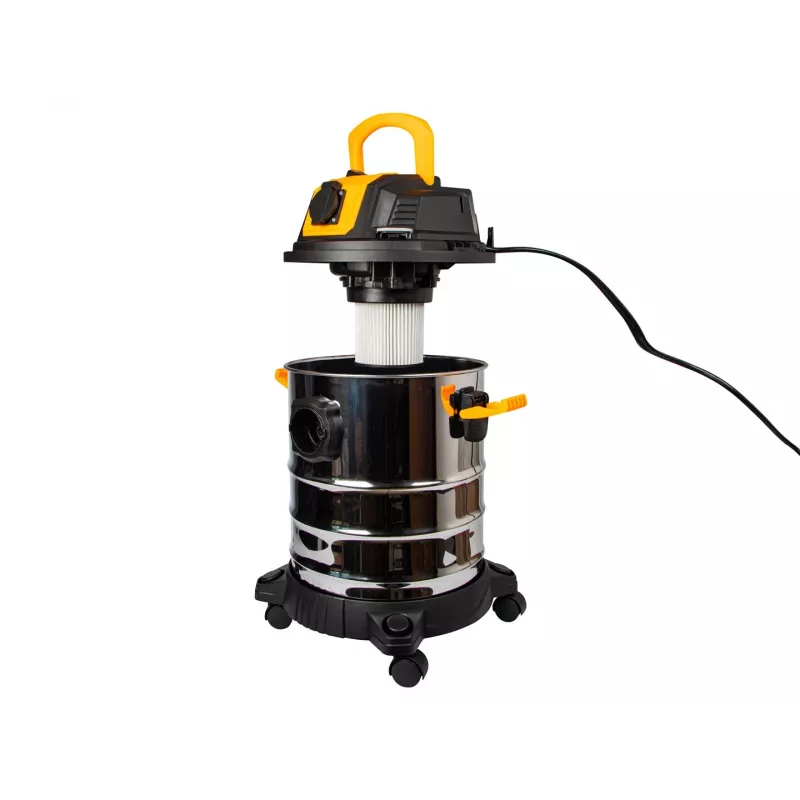 BLOW WD3300 pramoninis dulkių siurblys su 230 V lizdu, 2000 W