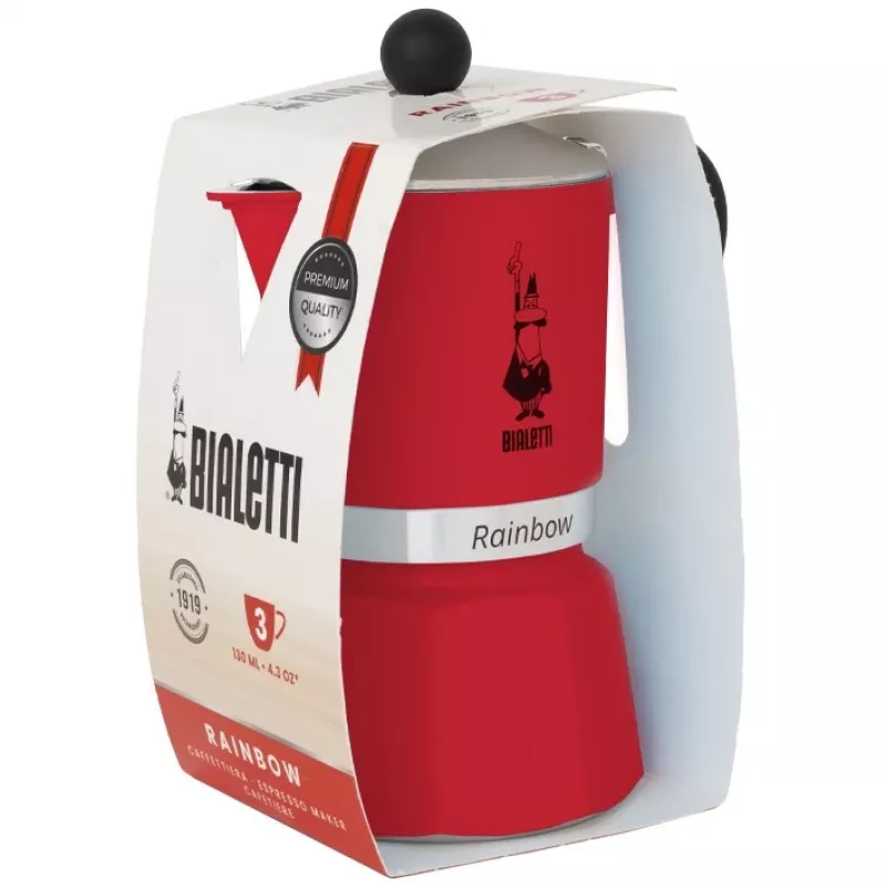 Bialetti RAINBOW 3TZ Red