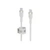 Belkin BOOSTCHARGE PRO Flex USB kabelis 3 m USB 2.0 USB C Baltas (CAB011BT3MWH)