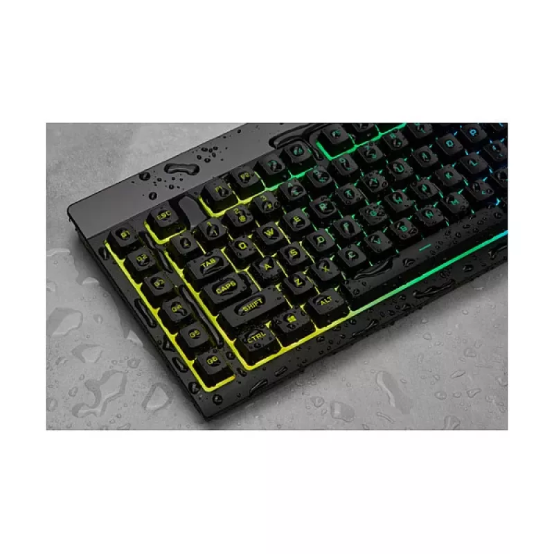 Žaidimų klaviatūra Corsair K55 Pro RGB (juoda) FR