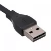 Įkroviklis vidaus Akyga AK-SW-04 išmaniesiems laikrodžiams juodas USB 5V 0,1 m