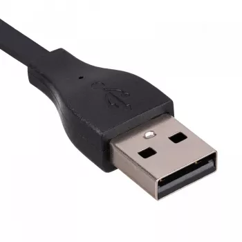 Įkroviklis vidaus Akyga AK-SW-04 išmaniesiems laikrodžiams juodas USB 5V 0,1 m