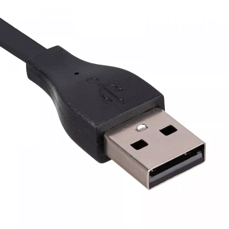 Įkroviklis vidaus Akyga AK-SW-04 išmaniesiems laikrodžiams juodas USB 5V 0,1 m