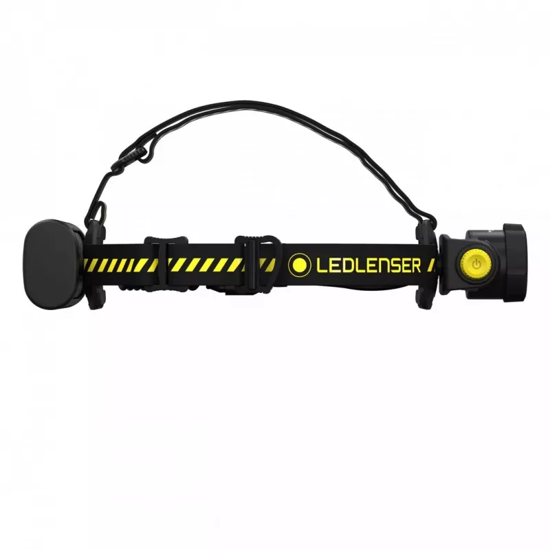 Galvos juostos žibintuvėlis Led Lenser H15R Work juoda geltona