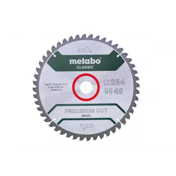 Apskritasis pjūklo diskas Metabo 628061000 25.4 cm