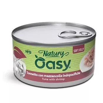 Oasy Natury Soft Jelly Tuna su krevetėmis 150 g
