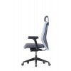 Up Up Athene ergonomic office chair Juoda, Pilka + Blue fabric