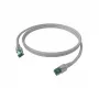 EasyLan FlexBoot FTP Cat.6a saCon 1m - 1 m - Cat6a - F/UTP (FTP) - RJ-45 - RJ-45 - Pilka