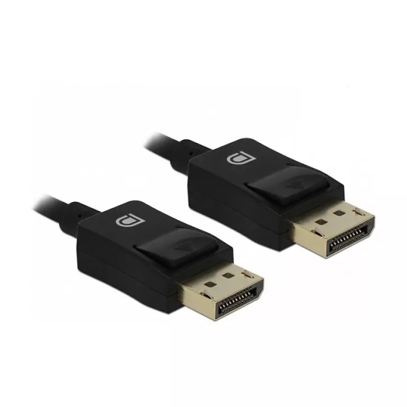 DisplayPort laidas DeLOCK 85300 1 m Juodas