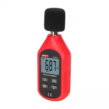 Garso lygio matuoklis Unit UT353, 30–130 dB diapazonas, 31,5 Hz–8 kHz dažnis