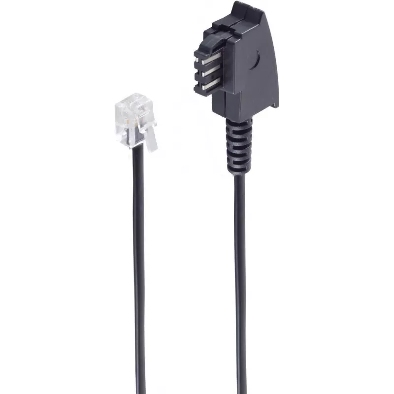 Telefono laidas ShiverPeaks BS70043 3 m juodas