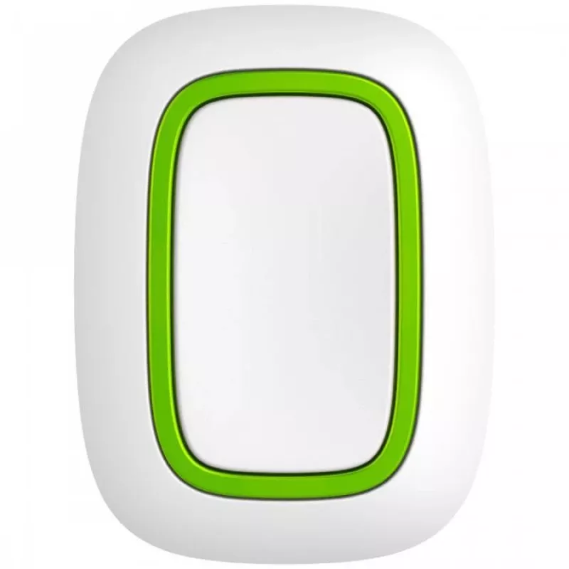 Ajax Button belaidis pavojaus mygtukas baltas 35mm x 13mm x 47mm