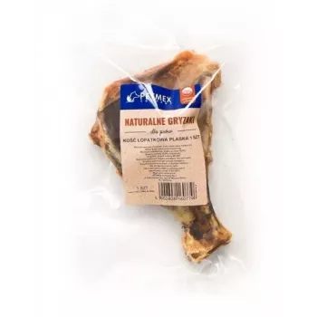 PETMEX kiaulės mentės kramtukas šunims, vienetinis, natūralus skanėstas, 200 g, baltymai 30,5 %, riebalai 22 %, drėgmė 4,2 %