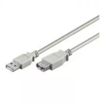 Wentronic 50962 USB kabelis pilkas