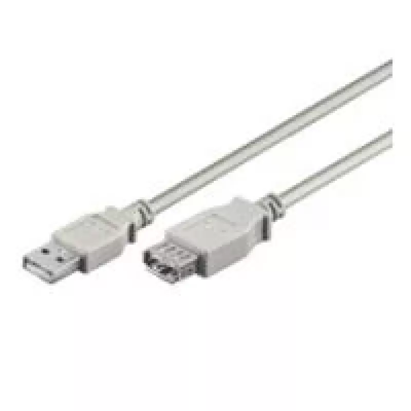 Wentronic 50962 USB kabelis pilkas