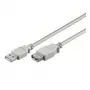 Wentronic 50962 USB kabelis pilkas